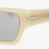 Acetat-Sonnenbrille in Elfenbein-Marmor Acetat-Sonnenbrille in Elfenbein-Marmor