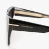 Acetat-Sonnenbrille in Schwarz Acetat-Sonnenbrille in Schwarz