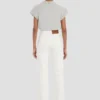 Alina-Stretchjeans in Washed White Alina-Stretchjeans in Washed White