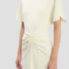 Bela Midi-Kleid in Bright Ivory Bela Midi-Kleid in Bright Ivory