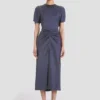 Bela Midi-Kleid in Eclipse