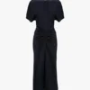 Bela Midi-Kleid in Midnight Bela Midi-Kleid in Midnight