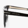 Übergroße Acetat-Sonnenbrille in Schwarz Übergroße Acetat-Sonnenbrille in Schwarz