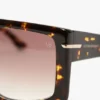 Übergroßer Flat-Top-Rahmen in Havanna Übergroßer Flat-Top-Rahmen in Havanna