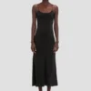 Cami-Midi-Kleid in Schwarz Cami-Midi-Kleid in Schwarz