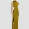 Carla-Kleid in Moosgrün Carla-Kleid in Moosgrün