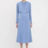 Dolman-Midi-Kleid in Bluebell Dolman-Midi-Kleid in Bluebell