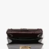 Dorian-Tasche aus geprägtem dunkelbraunem Leder Dorian-Tasche aus geprägtem dunkelbraunem Leder