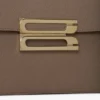 Dorian-Tasche aus taubengrauem Leder Dorian-Tasche aus taubengrauem Leder