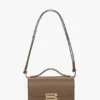 Dorian-Tasche, klein, aus taubengrauem Leder Dorian-Tasche, klein, aus taubengrauem Leder
