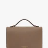 Dorian-Tasche, klein, aus taubengrauem Leder Dorian-Tasche, klein, aus taubengrauem Leder
