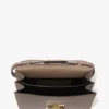 Dorian-Tasche, klein, aus taubengrauem Leder Dorian-Tasche, klein, aus taubengrauem Leder