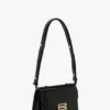 Dorian-Tasche Small aus geprägtem schwarzem Leder Dorian-Tasche Small aus geprägtem schwarzem Leder