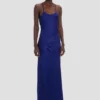 Draped Cami Gown in leuchtendem Indigo Draped Cami Gown in leuchtendem Indigo