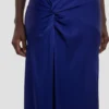 Draped Cami Gown in leuchtendem Indigo Draped Cami Gown in leuchtendem Indigo