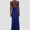Draped Cami Gown in leuchtendem Indigo Draped Cami Gown in leuchtendem Indigo