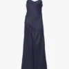 Drapiertes Cami-Kleid in Eclipse Drapiertes Cami-Kleid in Eclipse