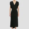 Edith Midi-Kleid in Schwarz Edith Midi-Kleid in Schwarz