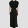 Edith Midi-Kleid in Schwarz Edith Midi-Kleid in Schwarz