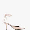 Eliza Stiletto-Sandale 75 aus hellrosa Leder Eliza Stiletto-Sandale 75 aus hellrosa Leder