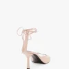 Eliza Stiletto-Sandale 75 aus hellrosa Leder Eliza Stiletto-Sandale 75 aus hellrosa Leder