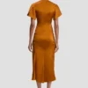 Eve Midi-Kleid in Bronze Eve Midi-Kleid in Bronze
