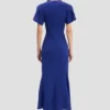 Eve Midi-Kleid in leuchtendem Indigo Eve Midi-Kleid in leuchtendem Indigo