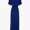 Eve Midi-Kleid in leuchtendem Indigo Eve Midi-Kleid in leuchtendem Indigo
