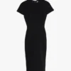 Figurbetontes T-Shirt-Kleid in Schwarz Figurbetontes T-Shirt-Kleid in Schwarz
