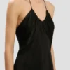 Gerafftes Cami-Top in Schwarz Gerafftes Cami-Top in Schwarz