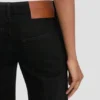 Gigi-Jeans in gewaschenem Schwarz