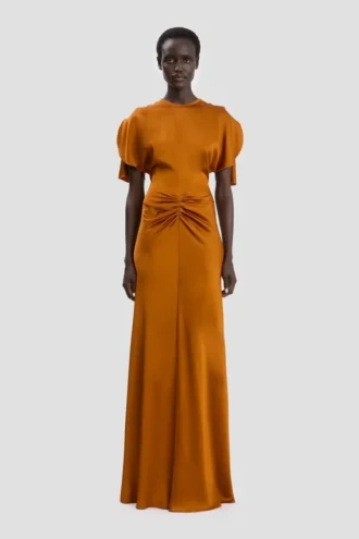 Isabella-Kleid in Bronze