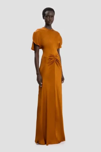 Isabella-Kleid in Bronze