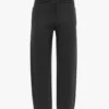 Jogginghose mit gesticktem Logo in Schwarz Jogginghose mit gesticktem Logo in Schwarz