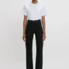 Julia Stretch-Jeans in gewaschenem Schwarz Julia Stretch-Jeans in gewaschenem Schwarz