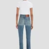 Julia Stretch-Jeans in Used-Blue-Waschung Julia Stretch-Jeans in Used-Blue-Waschung