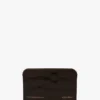 Kartenetui „Envelope“ aus espressofarbenem Leder mit Krokodilprägung Kartenetui „Envelope“ aus espressofarbenem Leder mit Krokodilprägung