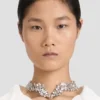 Kristall-Choker in Silber Kristall-Choker in Silber
