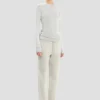 Langarm-T-Shirt in Grau meliert Langarm-T-Shirt in Grau meliert