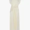 Midi-Kleid „Aria“ in Elfenbein