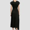 Midi-Kleid „Aria“ in Schwarz Midi-Kleid „Aria“ in Schwarz