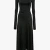Midi-Kleid in Schwarz Midi-Kleid in Schwarz