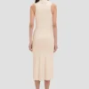 Mira Midi-Kleid in Sandstone Mira Midi-Kleid in Sandstone