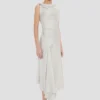 Posy Midi-Kleid in Magnesium Posy Midi-Kleid in Magnesium