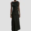 Posy Midi-Kleid in Schwarz Posy Midi-Kleid in Schwarz