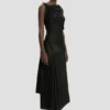 Posy Midi-Kleid in Schwarz Posy Midi-Kleid in Schwarz