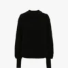 Pullover in Relaxed Fit in Schwarz Pullover in Relaxed Fit in Schwarz