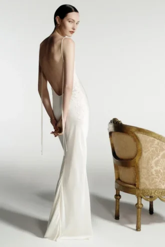 Spitzen-Cami-Kleid in Elfenbein