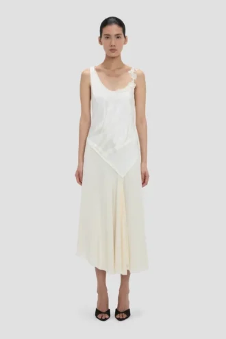 Spitzenkleid in Elfenbein