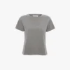 T-Shirt in Shrunken-Passform in Grau meliert T-Shirt in Shrunken-Passform in Grau meliert